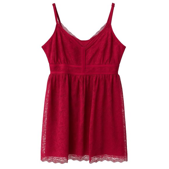 💕 Torrid Burgundy Lace Fit & Flare Dress – Size 3 (Plus 3X) – 2017 Collection - Picture 2 of 4